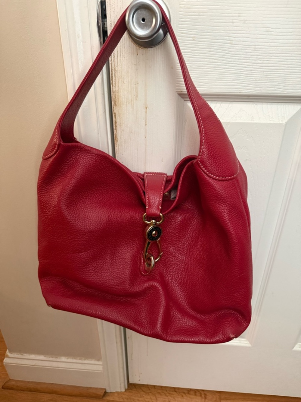 Dooney & Bourke Pebble Grain Logo Lock Sac shoulder bag